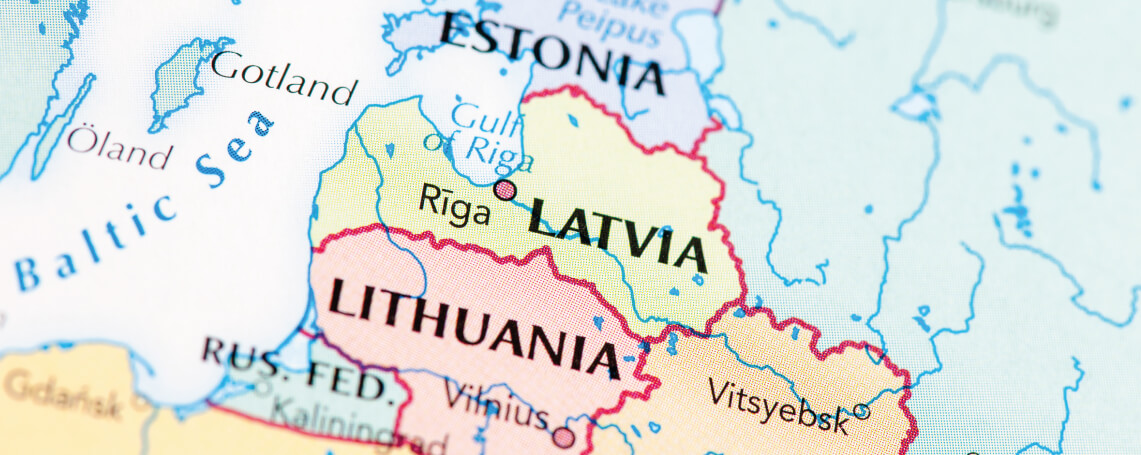 E-Rechnung in Estland, Litauen und Lettland